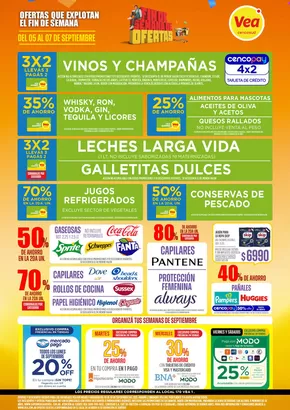 Catálogo Supermercados Vea en Junín (Buenos Aires) | Oferta fin de semana Patagonia | 2025-09-05T00:00:00.000Z - 2025-09-08T00:00:00.000Z