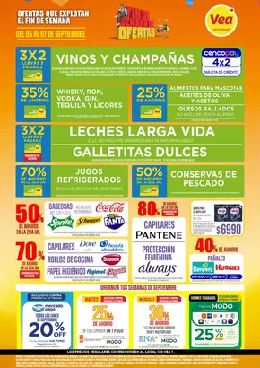 Catálogo Supermercados Vea en Mendoza | Oferta fin de semana Patagonia | 2025-09-05T00:00:00.000Z - 2025-09-08T00:00:00.000Z