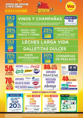 Catálogo Supermercados Vea | Nuestras mejores ofertas para ti | 2025-09-05T00:00:00.000Z - 2025-09-07T00:00:00.000Z