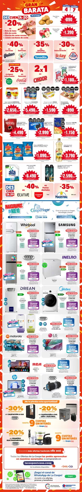 Catálogo Cooperativa Obrera | Gran-Barata 04092025-SF | 2025-09-05T00:00:00.000Z - 2025-09-19T00:00:00.000Z