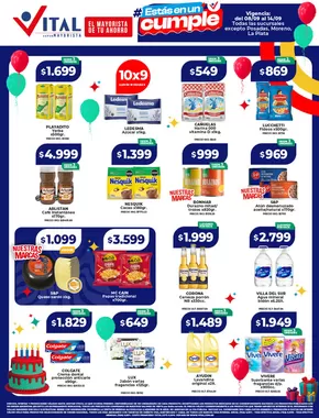 Catálogo Supermayorista Vital en Avellaneda (Buenos Aires) | Excelente oferta para cazadores de gangas | 2025-09-08T00:00:00.000Z - 2025-09-22T00:00:00.000Z