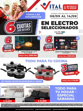 Catálogo Supermayorista Vital en Buenos Aires | Ofertas nonfood |  | 2025-09-08T00:00:00.000Z - 2025-09-22T00:00:00.000Z