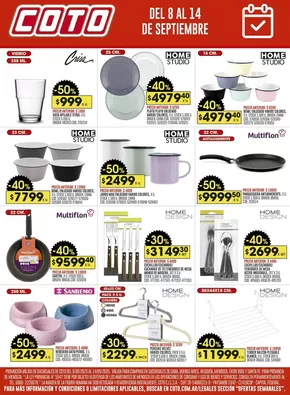 Catálogo Coto en Villa del Rosario | Coto Afiche Web Ofertas Bazar | 2025-09-08T00:00:00.000Z - 2025-09-22T00:00:00.000Z