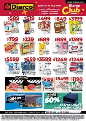 Catálogo Diarco en Villa del Rosario | Diarco Ofertas Gba | 2025-09-08T00:00:00.000Z - 2025-09-12T00:00:00.000Z