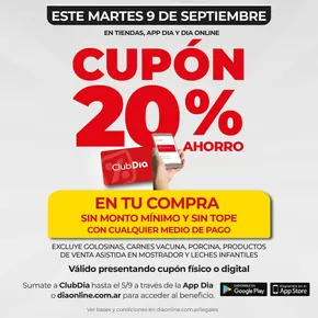 Catálogo Supermercados DIA en Caseros | Ofertas Supermercados DIA | 2025-09-09T00:00:00.000Z - 2025-09-23T00:00:00.000Z