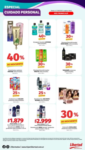 Catálogo Hiper Libertad en San Miguel de Tucumán | Ofertas principales para todos los cazadores de gangas | 2025-09-09T00:00:00.000Z - 2025-09-23T00:00:00.000Z