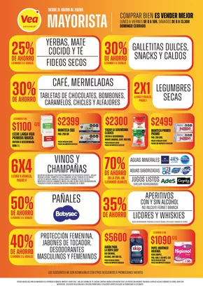 Catálogo Supermercados Vea en Godoy Cruz | Ofertas Vea Mayorista Mendoza | 2025-09-08T00:00:00.000Z - 2025-09-20T00:00:00.000Z