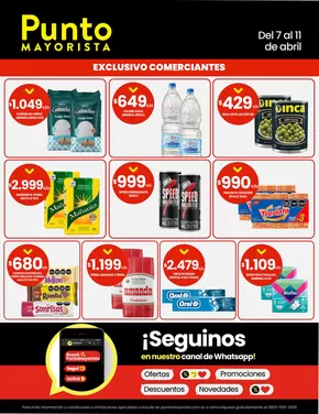Catálogo Punto Mayorista en Quilmes | Excelente oferta para cazadores de gangas | 2025-09-09T00:00:00.000Z - 2025-09-23T00:00:00.000Z