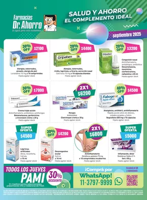 Catálogo Farmacias del Dr Ahorro | Catálogo de ofertas | 2025-09-10T00:00:00.000Z - 2025-09-30T00:00:00.000Z