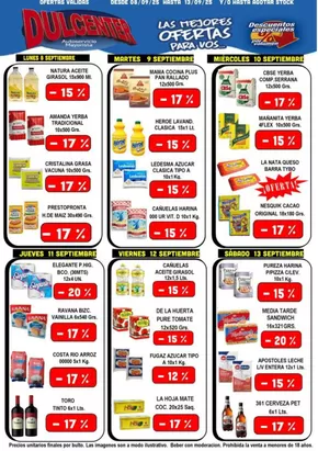 Gran variedad de ofertas