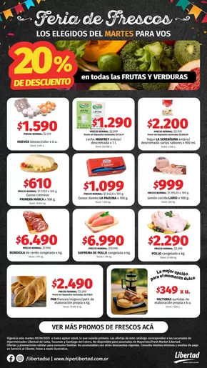 Catálogo Hiper Libertad en La Cumbre | Gangas y ofertas actuales | 2025-09-10T00:00:00.000Z - 2025-09-24T00:00:00.000Z