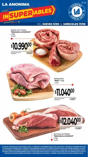Catálogo La Anonima en Junín (Buenos Aires) | Excelente oferta para cazadores de gangas | 2025-09-11T00:00:00.000Z - 2025-09-25T00:00:00.000Z