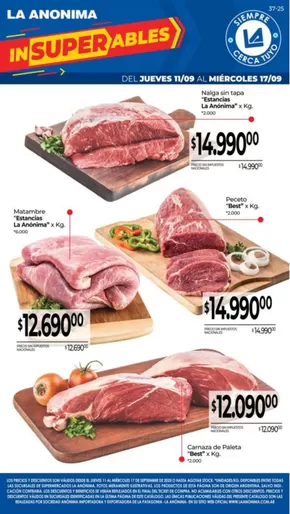 Catálogo La Anonima en Río Grande | Ofertas y promociones actuales | 2025-09-11T00:00:00.000Z - 2025-09-25T00:00:00.000Z