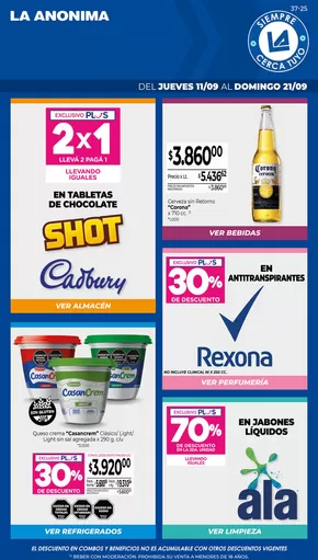 Catálogo La Anonima en Río Grande | Ofertas principales para todos los clientes | 2025-09-11T00:00:00.000Z - 2025-09-25T00:00:00.000Z
