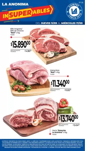 Catálogo La Anonima en Esquel | Descuentos y promociones | 2025-09-11T00:00:00.000Z - 2025-09-25T00:00:00.000Z