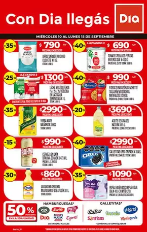 Catálogo Supermercados DIA | Excelente oferta para todos los clientes | 2025-09-11T00:00:00.000Z - 2025-09-25T00:00:00.000Z
