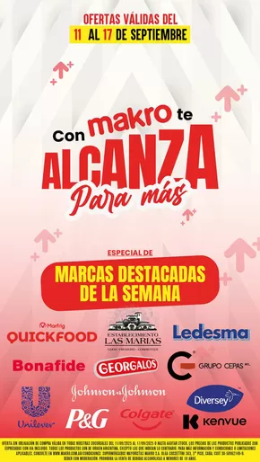 Catálogo Makro en Adrogué | Ofertas Especiales | 2025-09-11T00:00:00.000Z - 2025-09-17T00:00:00.000Z