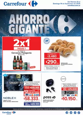 Catálogo Carrefour en Trelew | Gangas y ofertas actuales | 2025-09-12T00:00:00.000Z - 2025-09-15T00:00:00.000Z