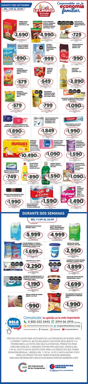 Catálogo Cooperativa Obrera | canasta BA-11092025 | 2025-09-12T00:00:00.000Z - 2025-09-26T00:00:00.000Z