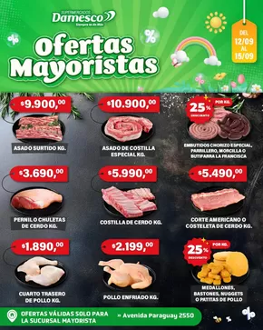 Catálogo Supermercados Damesco en Salta | Ofertas principales para todos los clientes | 2025-09-13T00:00:00.000Z - 2025-09-27T00:00:00.000Z