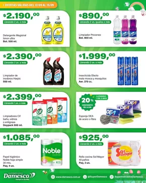 Catálogo Supermercados Damesco en Salta | Gangas exclusivas | 2025-09-13T00:00:00.000Z - 2025-09-27T00:00:00.000Z
