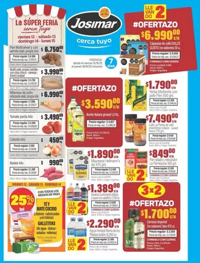 Catálogo Josimar | Ofertas principales para todos los clientes | 2025-09-13T00:00:00.000Z - 2025-09-27T00:00:00.000Z