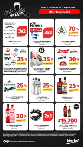 Catálogo Hiper Libertad en San Miguel de Tucumán | Nuestras mejores ofertas para ti | 2025-09-13T00:00:00.000Z - 2025-09-27T00:00:00.000Z