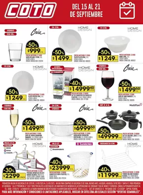 Catálogo Coto en San Martín | Coto Afiche Web Ofertas Bazar | 2025-09-15T00:00:00.000Z - 2025-09-29T00:00:00.000Z