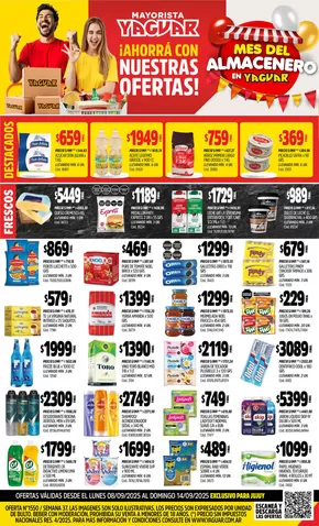 Catálogo Supermercados Yaguar en Santa Fe | Excelente oferta para cazadores de gangas | 2025-09-15T00:00:00.000Z - 2025-09-20T00:00:00.000Z