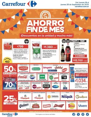 Catálogo Carrefour en Haedo | Ofertas principales y descuentos | 2025-09-18T00:00:00.000Z - 2025-09-26T00:00:00.000Z