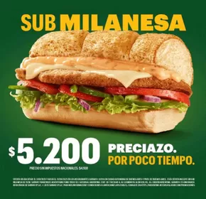 Catálogo Subway en Libertad | Promoción! | 2025-09-17T00:00:00.000Z - 2025-09-30T00:00:00.000Z