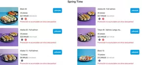Catálogo Sushi Pop en Libertad | Spring time! | 2025-09-17T00:00:00.000Z - 2025-09-29T00:00:00.000Z