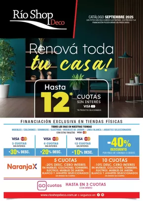 Catálogo Rio Shop Deco | Catálogo Rio Shop Deco | 2025-09-18T00:00:00.000Z - 2025-10-02T00:00:00.000Z