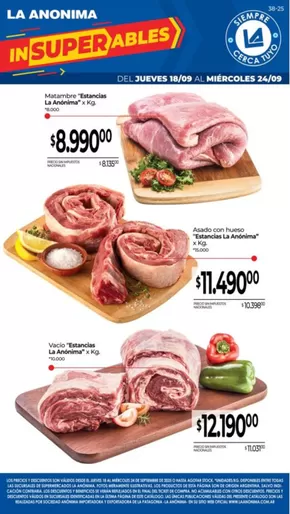 Catálogo La Anonima en General Pico | Gangas exclusivas | 2025-09-18T00:00:00.000Z - 2025-10-02T00:00:00.000Z
