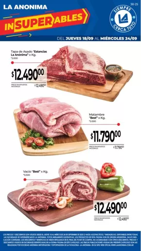 Catálogo La Anonima en Río Grande | Ofertas especiales para ti | 2025-09-18T00:00:00.000Z - 2025-10-02T00:00:00.000Z