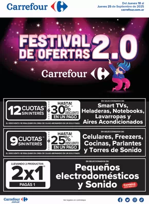 Catálogo Carrefour en Río Gallegos | Festival de Ofertas 18 Septiembre | 2025-09-18T00:00:00.000Z - 2025-09-25T00:00:00.000Z
