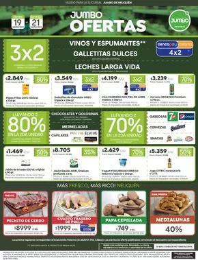 Catálogo Jumbo en Candelaria (Misiones) | Ofertas | Neuquén | 2025-09-18T00:00:00.000Z - 2025-09-21T00:00:00.000Z