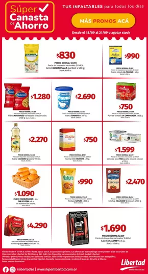 Catálogo Hiper Libertad en San Juan (San Juan) | Promociones actuales | 2025-09-21T00:00:00.000Z - 2025-10-05T00:00:00.000Z