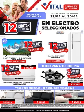 Catálogo Supermayorista Vital en San Clemente | Especial de nonfood |  | 2025-09-22T00:00:00.000Z - 2025-10-06T00:00:00.000Z