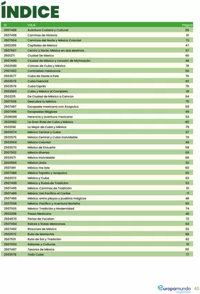 Catálogo Europamundo | Descubre ofertas atractivas | 2025-09-23T00:00:00.000Z - 2025-10-07T00:00:00.000Z
