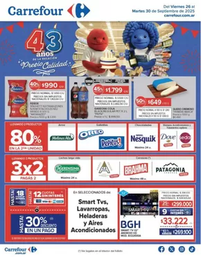 Catálogo Carrefour en Belén de Escobar | Excelente oferta para todos los clientes | 2025-09-26T00:00:00.000Z - 2025-10-01T00:00:00.000Z