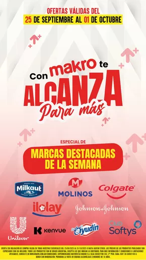 Catálogo Makro en Corrientes | Ofertas Especiales | 2025-09-25T00:00:00.000Z - 2025-10-01T00:00:00.000Z