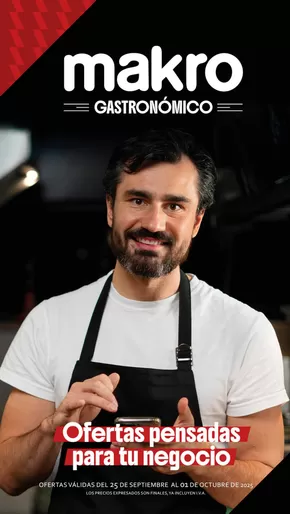 Catálogo Makro en Corrientes | Ofertas Gastronómicas | 2025-09-25T00:00:00.000Z - 2025-10-01T00:00:00.000Z