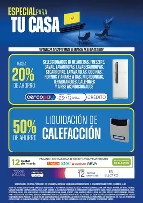 Catálogo Supermercados Vea en Buenos Aires | Ofertas especial para tu casa | 2025-09-26T00:00:00.000Z - 2025-10-02T00:00:00.000Z