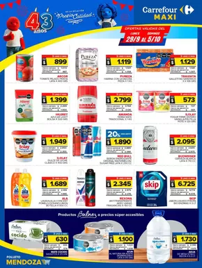 Catálogo Carrefour Maxi en Adrogué | OFERTAS SEMANALES MDZ | 2025-09-29T00:00:00.000Z - 2025-10-05T00:00:00.000Z