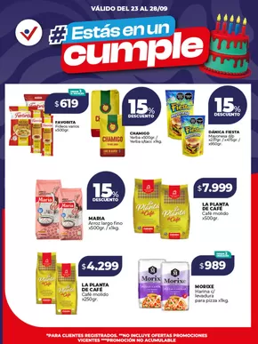 Catálogo Supermayorista Vital en Castelar | #EstásEnUnCumple |  | 2025-09-28T00:00:00.000Z - 2025-10-12T00:00:00.000Z