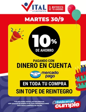 Catálogo Supermayorista Vital | Mercado Pago |  | 2025-09-29T00:00:00.000Z - 2025-10-13T00:00:00.000Z