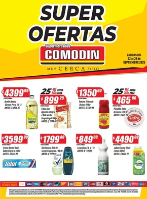 Catálogo Supermercados Comodin en San Salvador (Jujuy) | Ofertas especiales atractivas para todos | 2025-09-29T00:00:00.000Z - 2025-10-13T00:00:00.000Z