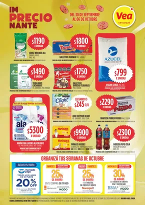 Catálogo Supermercados Vea en Adrogué | Oferta imPRECIOnante | 2025-09-30T00:00:00.000Z - 2025-10-06T00:00:00.000Z