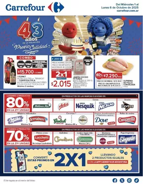 Catálogo Carrefour en Castelar | Carrefour Hiper 01 Octubre | 2025-10-01T00:00:00.000Z - 2025-10-07T00:00:00.000Z
